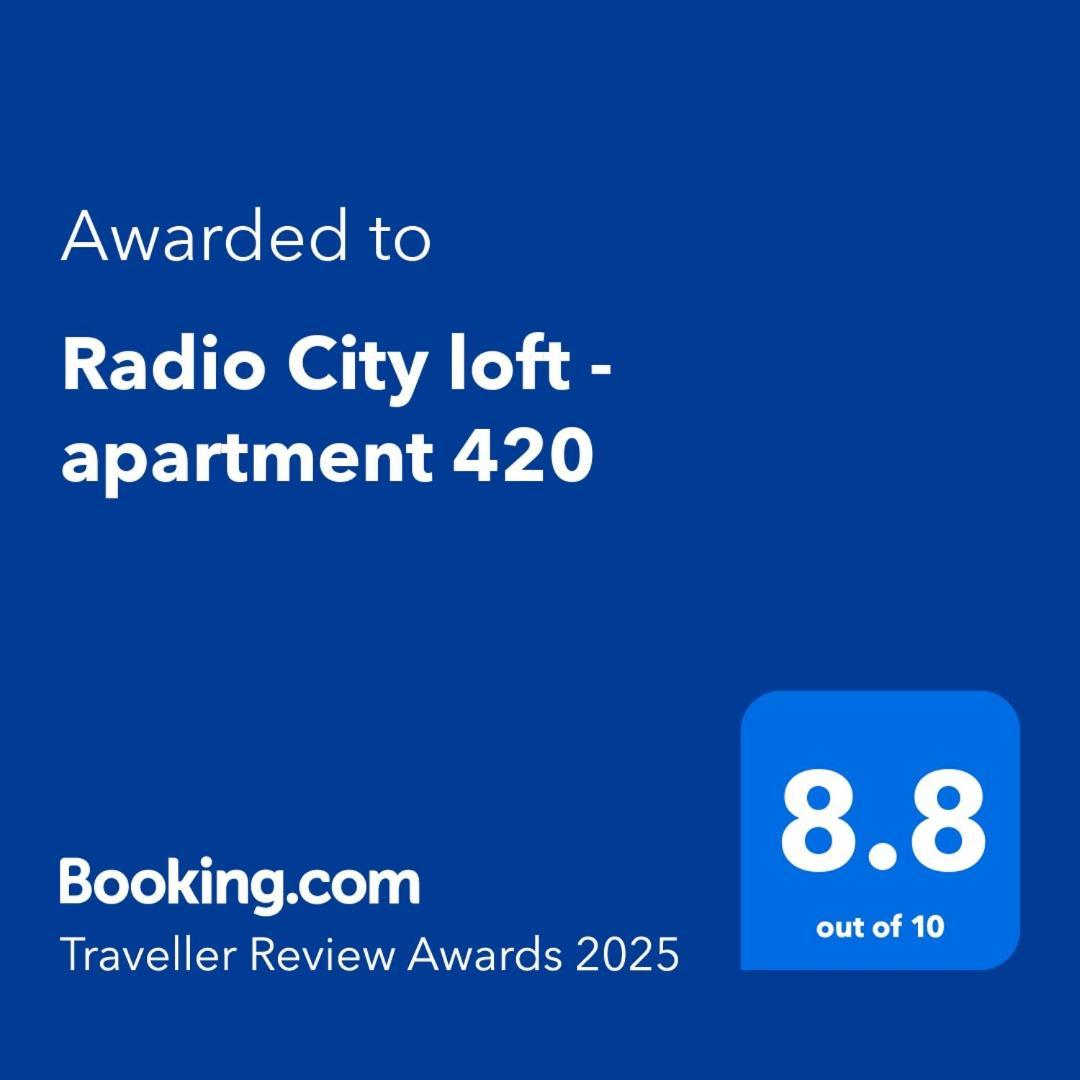 Radio City Loft - Apartment 420 Kaunas Exterior foto